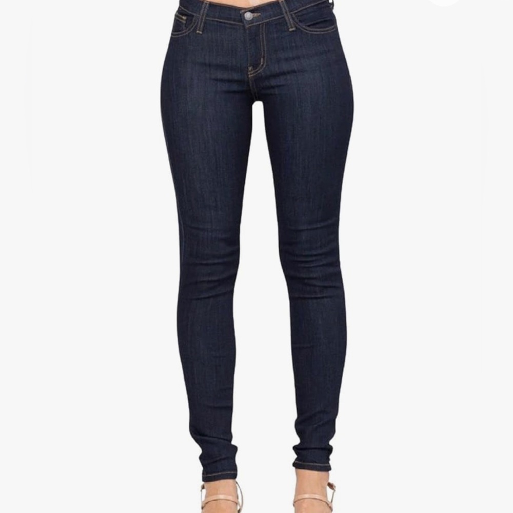 Judy Blue Womens Mid Rise Skinny Jeans (Style 8376)β Made in USA Sz 32